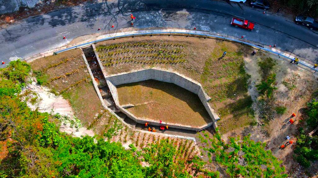 Obras Públicas finaliza obra de mitigación en calle hacia Turicentro de Apulo, Ilopango obras-publicas-finaliza-obra-de-mitigacion-en-calle-hacia-turicentro-de-apulo-ilopango